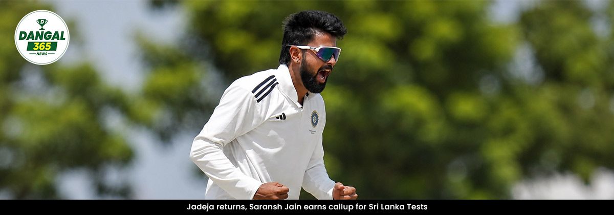 Late-Career Breakthrough: Inside Saransh Jain’s Maiden Test Call-Up for Sri Lanka