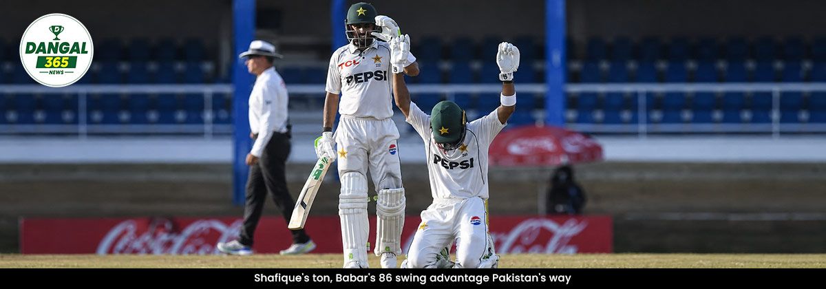 Shafique and Babar Masterclass Put Pakistan in Complete Command at Stumps on Day Two