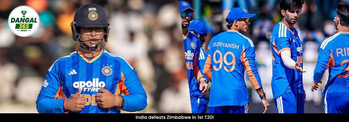 Young Guns on Fire: India Crush Zimbabwe in Harare to Take 1-0 Series Lead